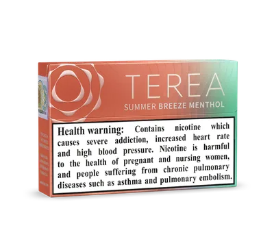 Стики TEREA Summer Wave KZ — упаковка TEREA для IQOS ILUMA, тропические фрукты и ментол, фото АЙКОС СТОР