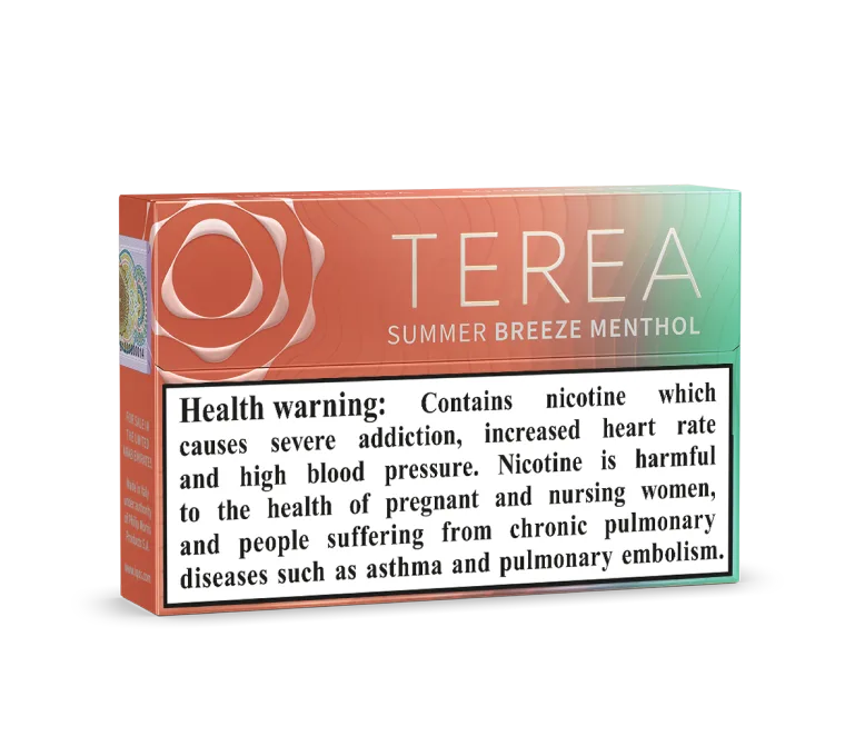 Стики TEREA Summer Wave KZ — упаковка TEREA для IQOS ILUMA, тропические фрукты и ментол, фото АЙКОС СТОР