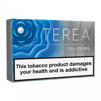 Стики TEREA Tidal Pearl KZ — упаковка TEREA для IQOS ILUMA, табак с нотами чая, капсула ментола, фото АЙКОС СТОР