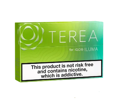 Стики TEREA Zing Wave KZ — упаковка TEREA для IQOS ILUMA, цитрус и освежающий ментол, фото АЙКОС СТОР